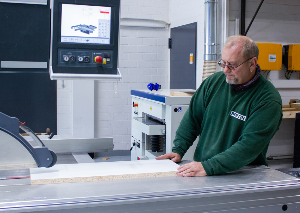Mitarbeiter bei der Arbeit